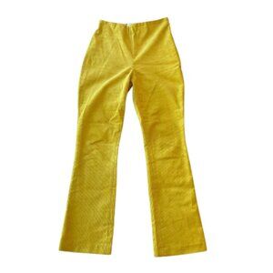 TUCKERNUCK Ashford Pants Corduroy Side Zip Womens Small S Golden